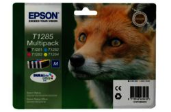 Epson Fox T1285 Black and Colour Ink Cartridge Pack.